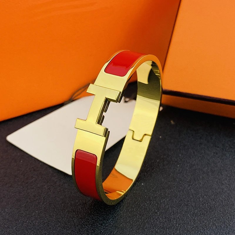 Hermès Red Gold Brac