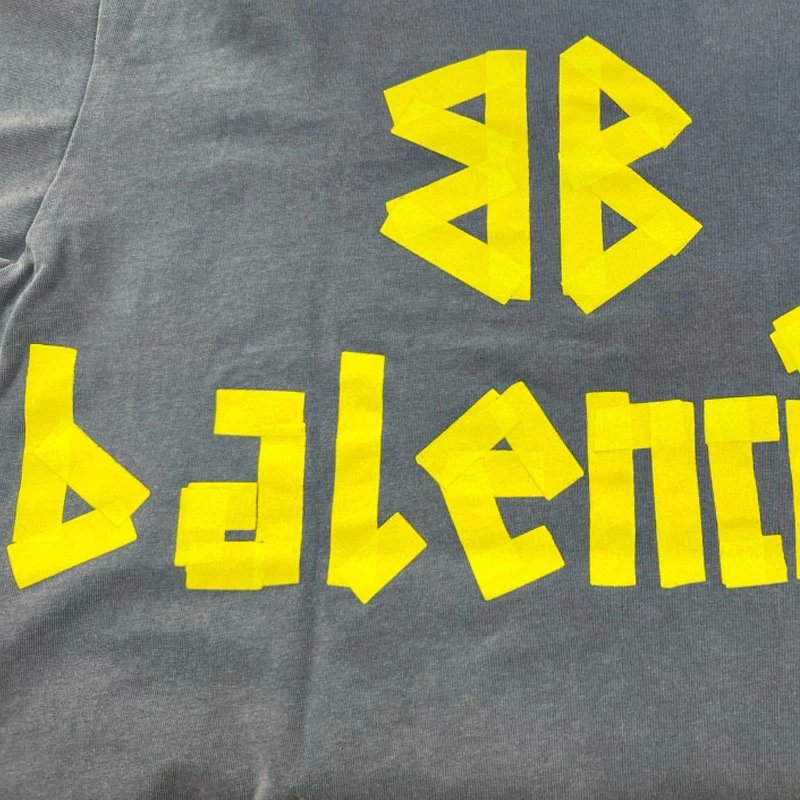 Balenciaga Yellow T-