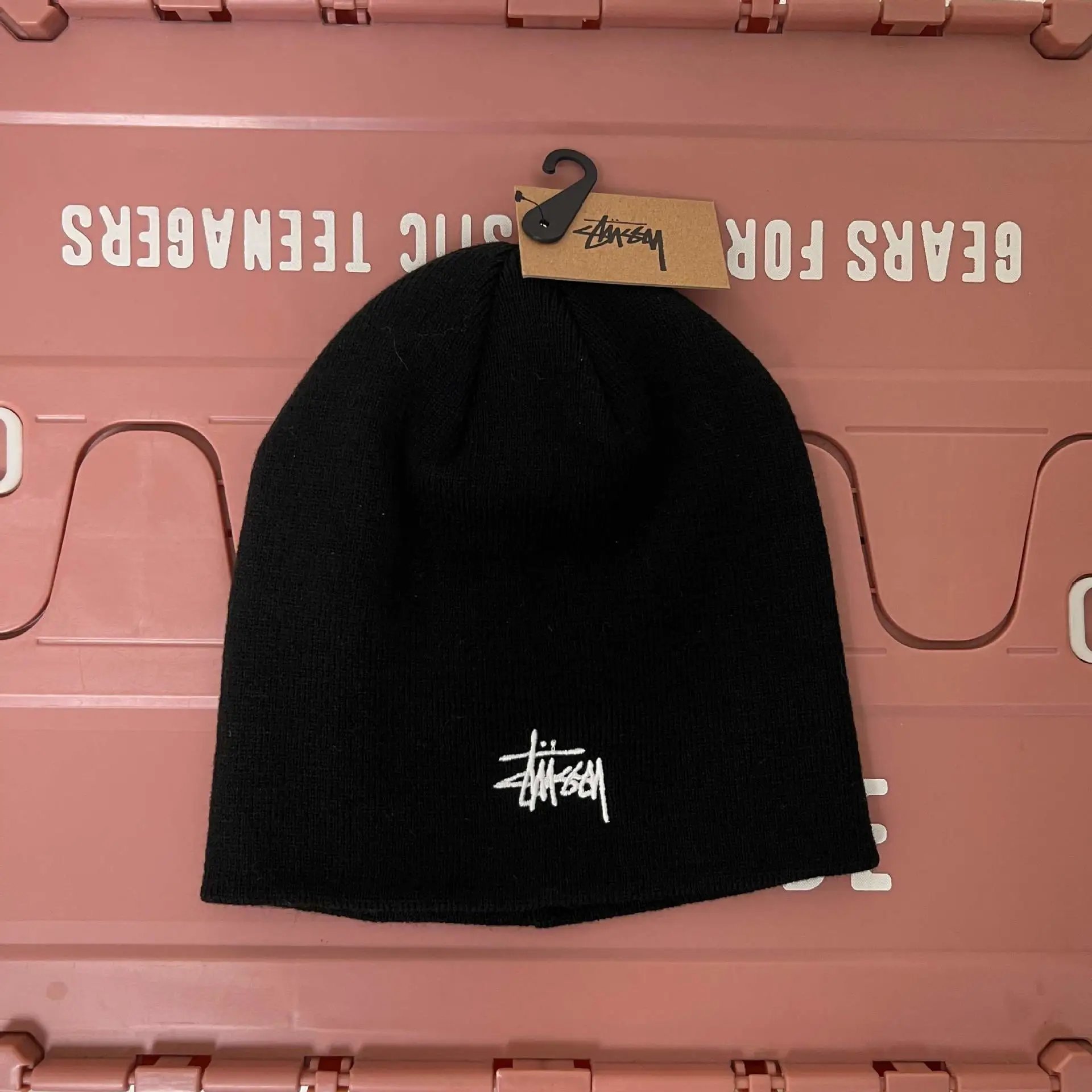 Stussy Black Beanie