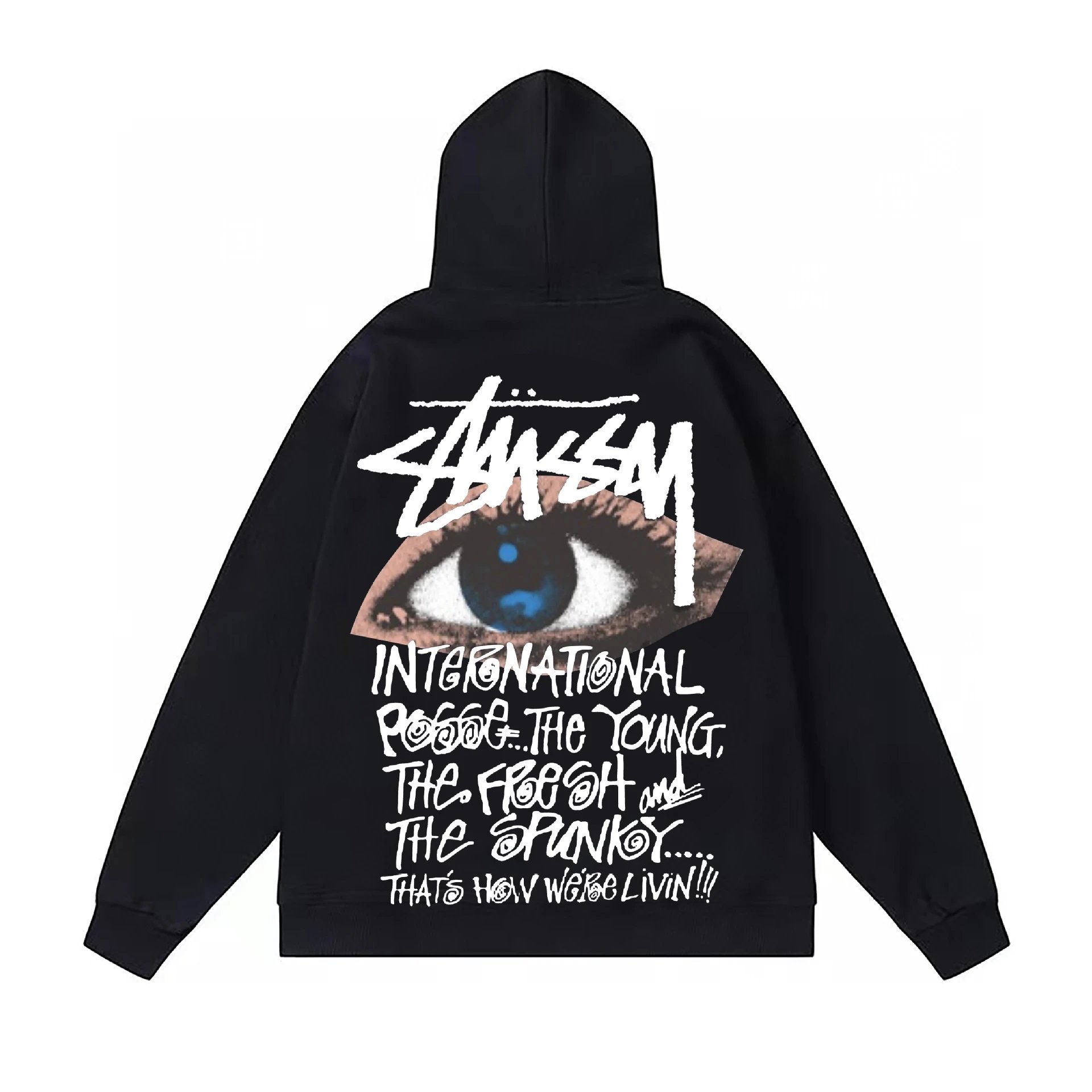 Stussy Eye Black Hoo