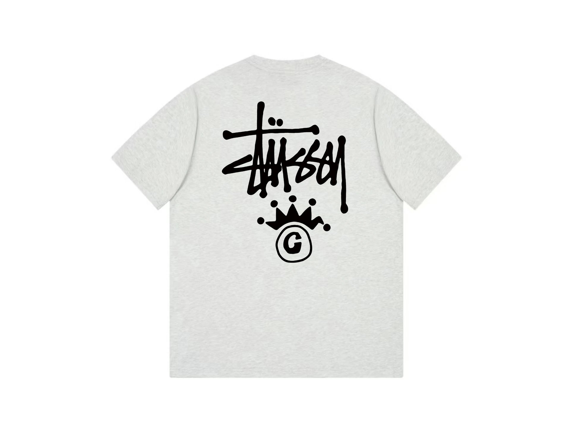 Stussy Crown Grey T-