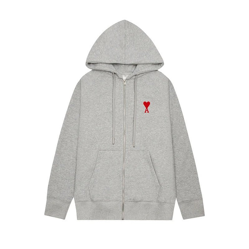 Ami Paris Grey Hoodi