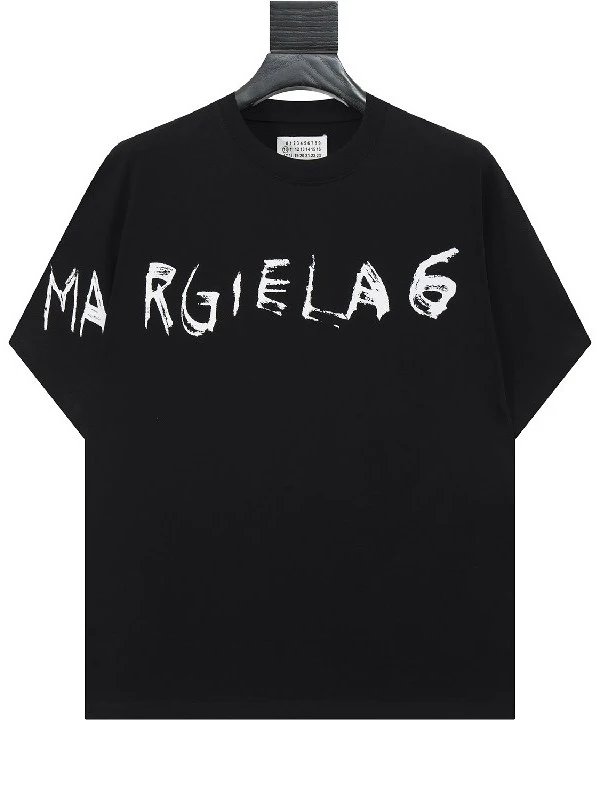 Maison Margiela Logo Black White Graphic T-Shirt