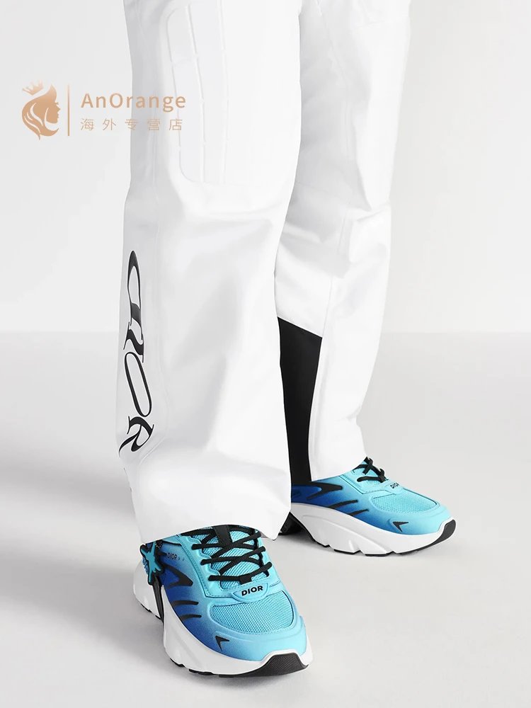 Dior B23 Blue Gradient Sport Sneakers