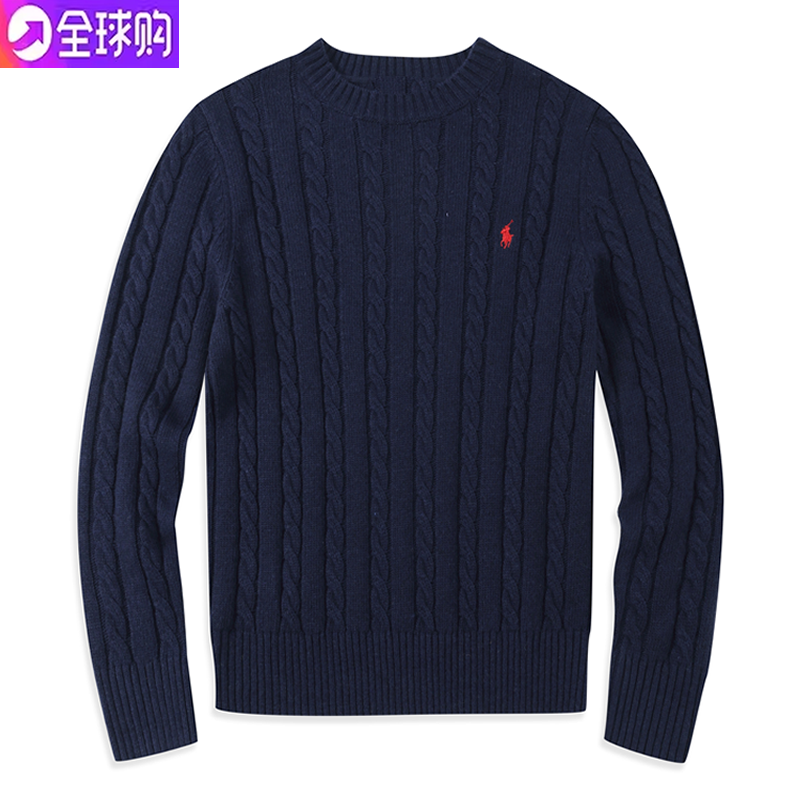Ralph Lauren Cable Pony Logo Knit Sweater photo 3