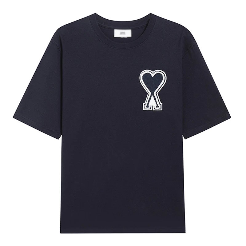Ami Paris Navy T-Shi