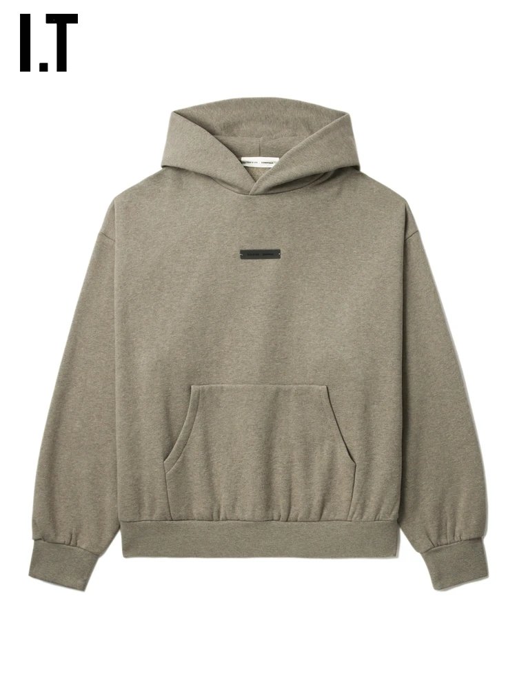 I.T Olive Hooded Swe