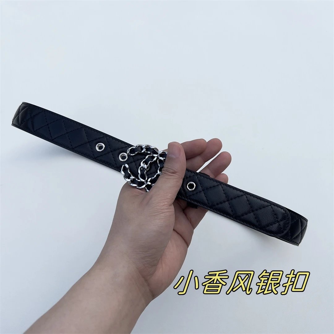 Chanel Black Belt