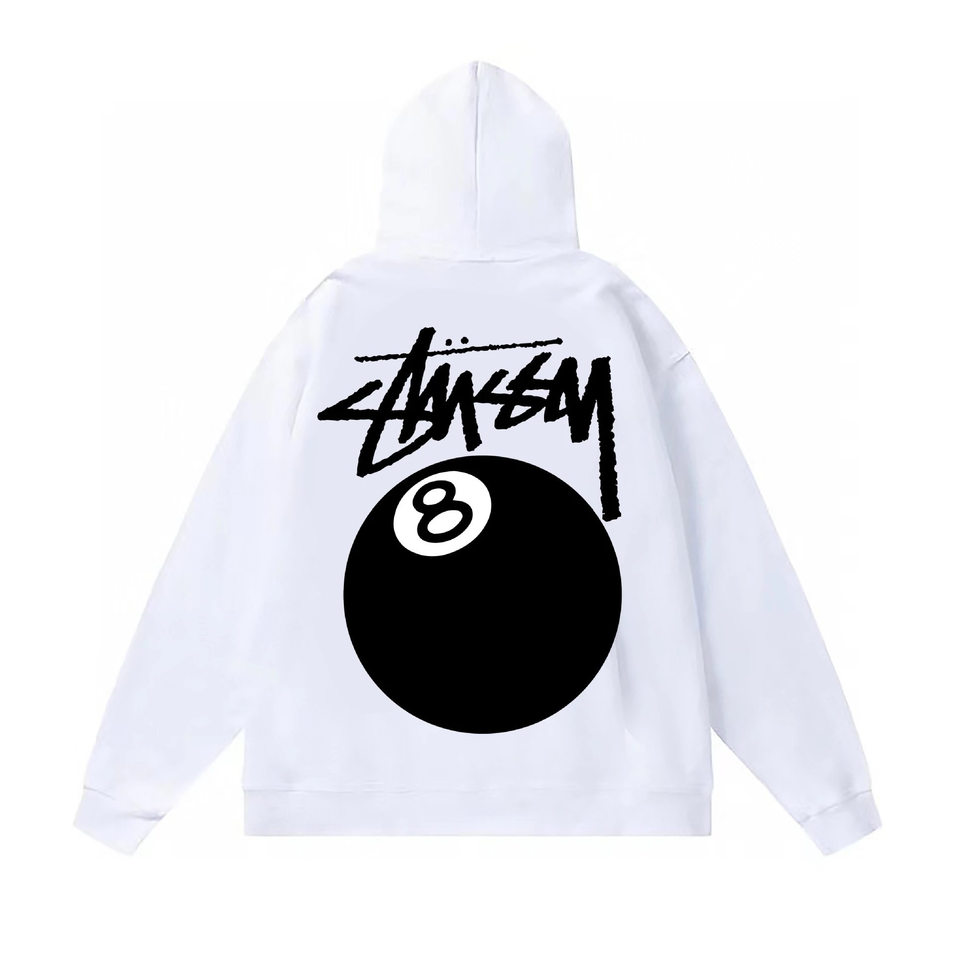 Stussy 8 Ball White 