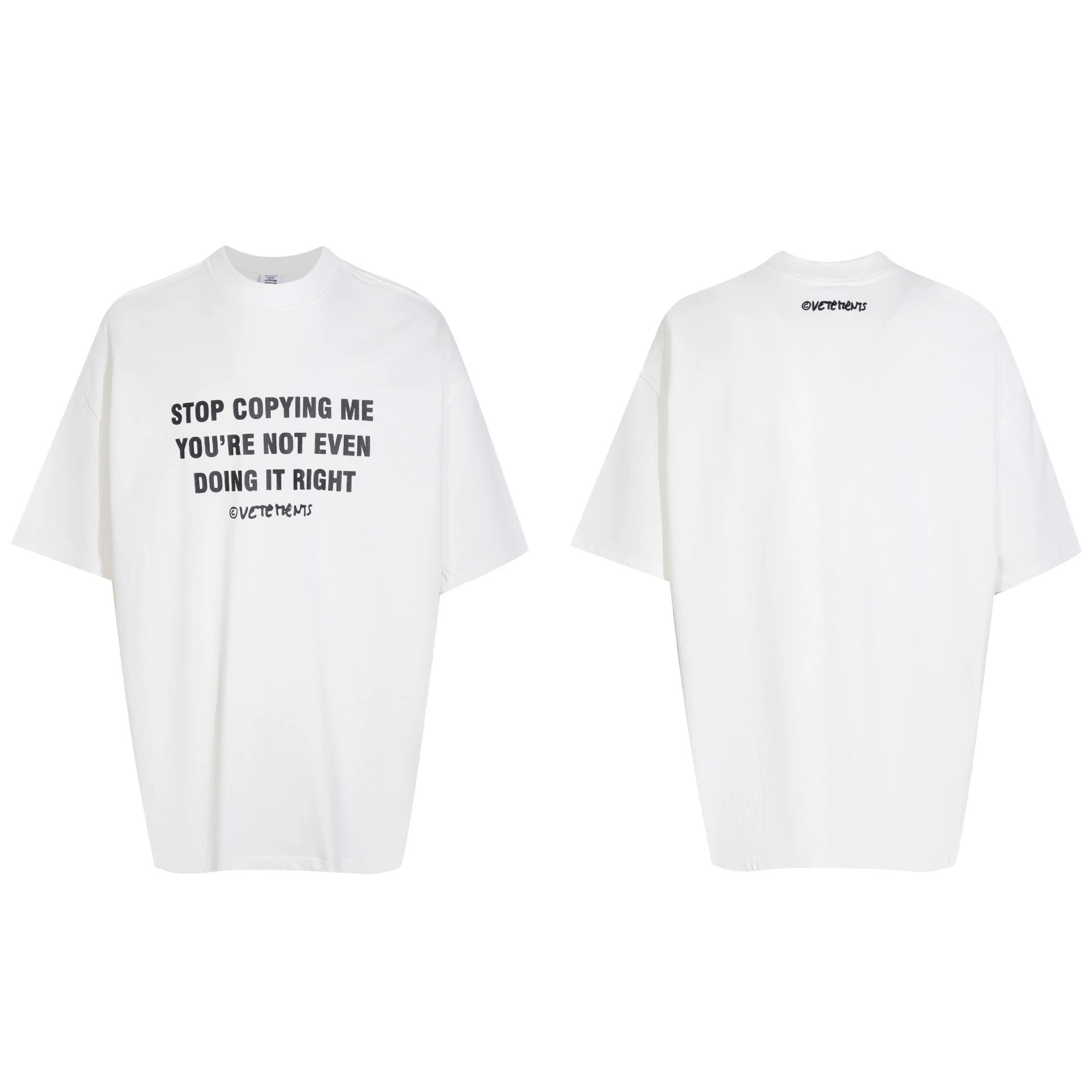 Vetements White T-Sh