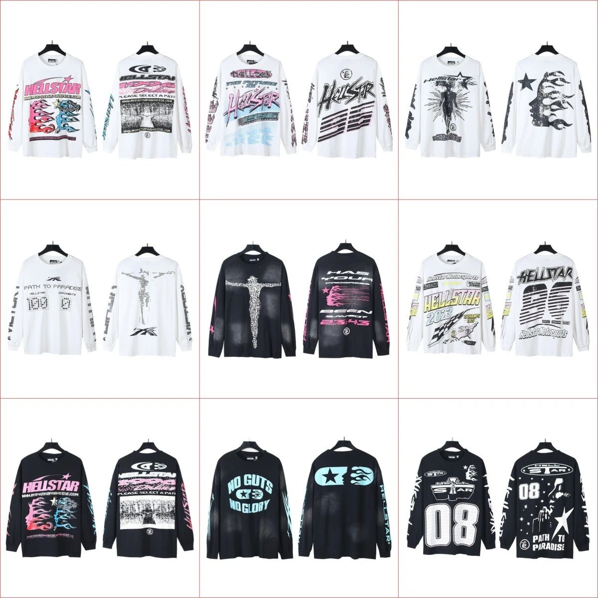 Hellstar Graphic Long Sleeve T-Shirt