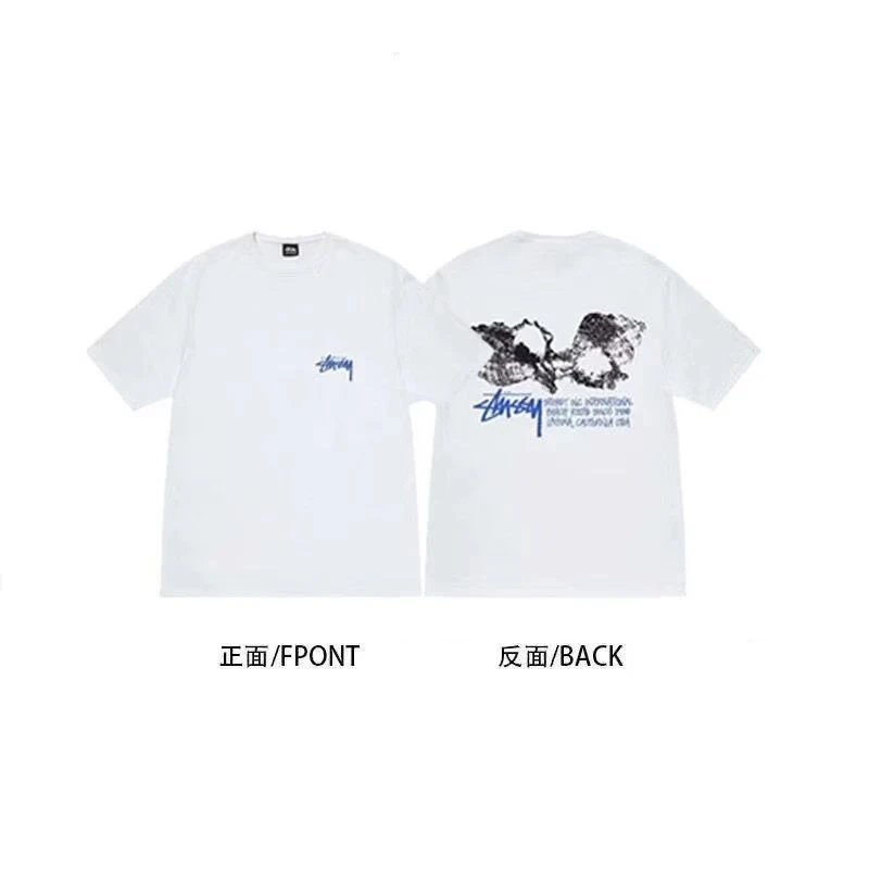 Stussy Short-Sleeve T-Shirt Pure Cotton photo 8