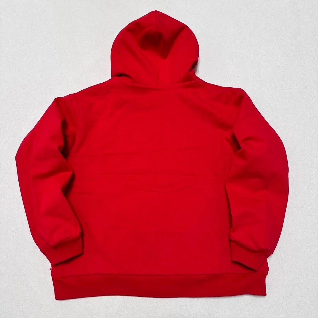 Supreme Arc Logo Red Black Navy Grey Zip-Up Hoodie
