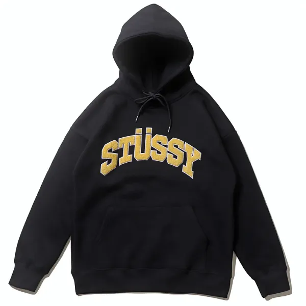 Stussy Dice Print Hoodie Navy - 2