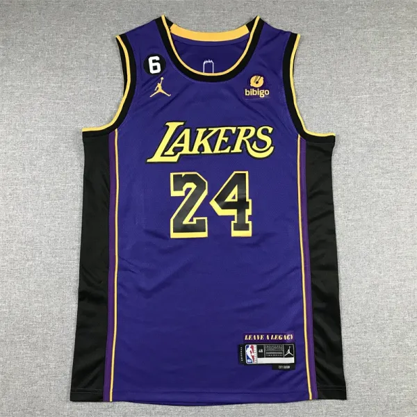 Air Jordan x Los Angeles Lakers City Edition Jersey Purple - 1