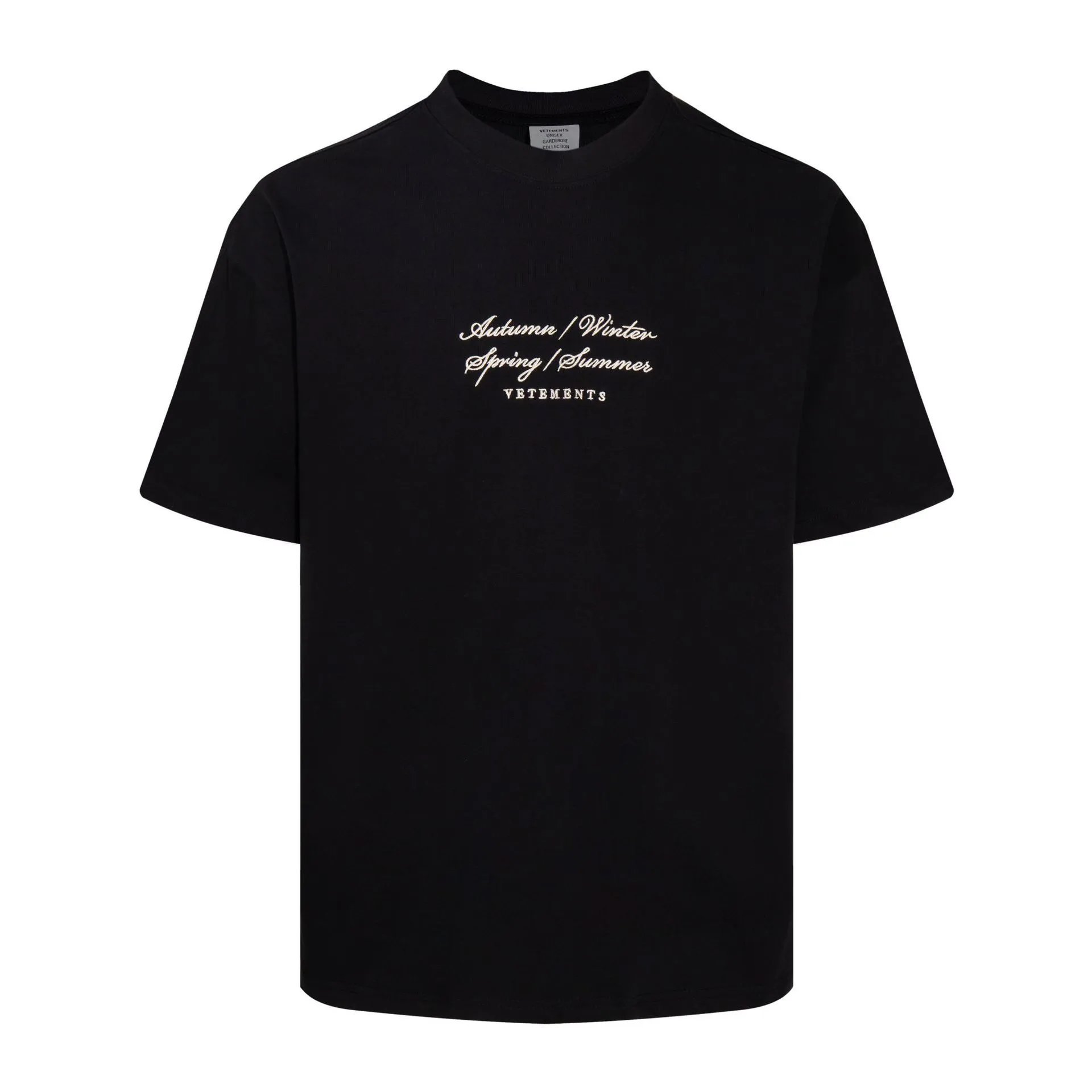 Vetements Black T-Sh