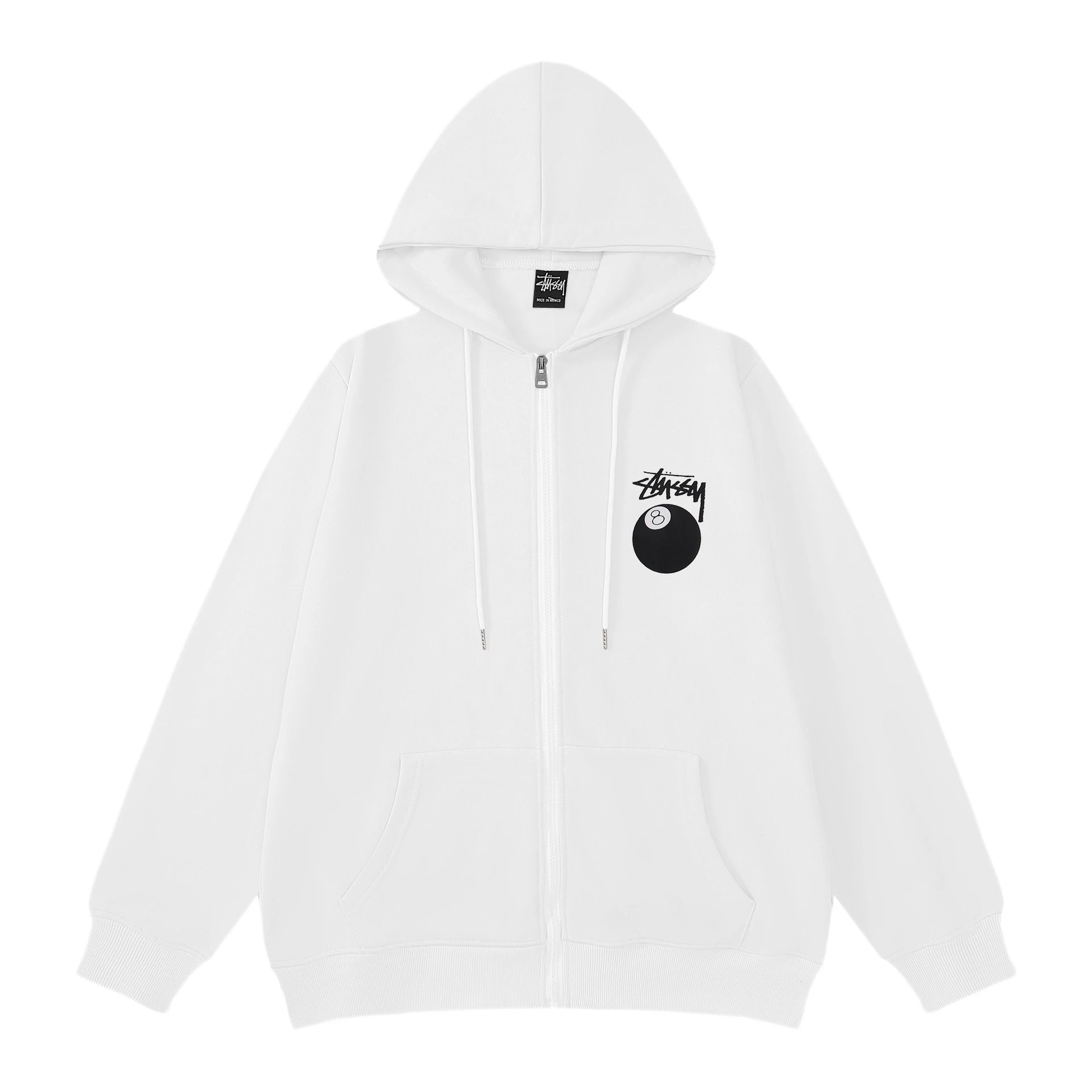 Stussy 8 Ball White 