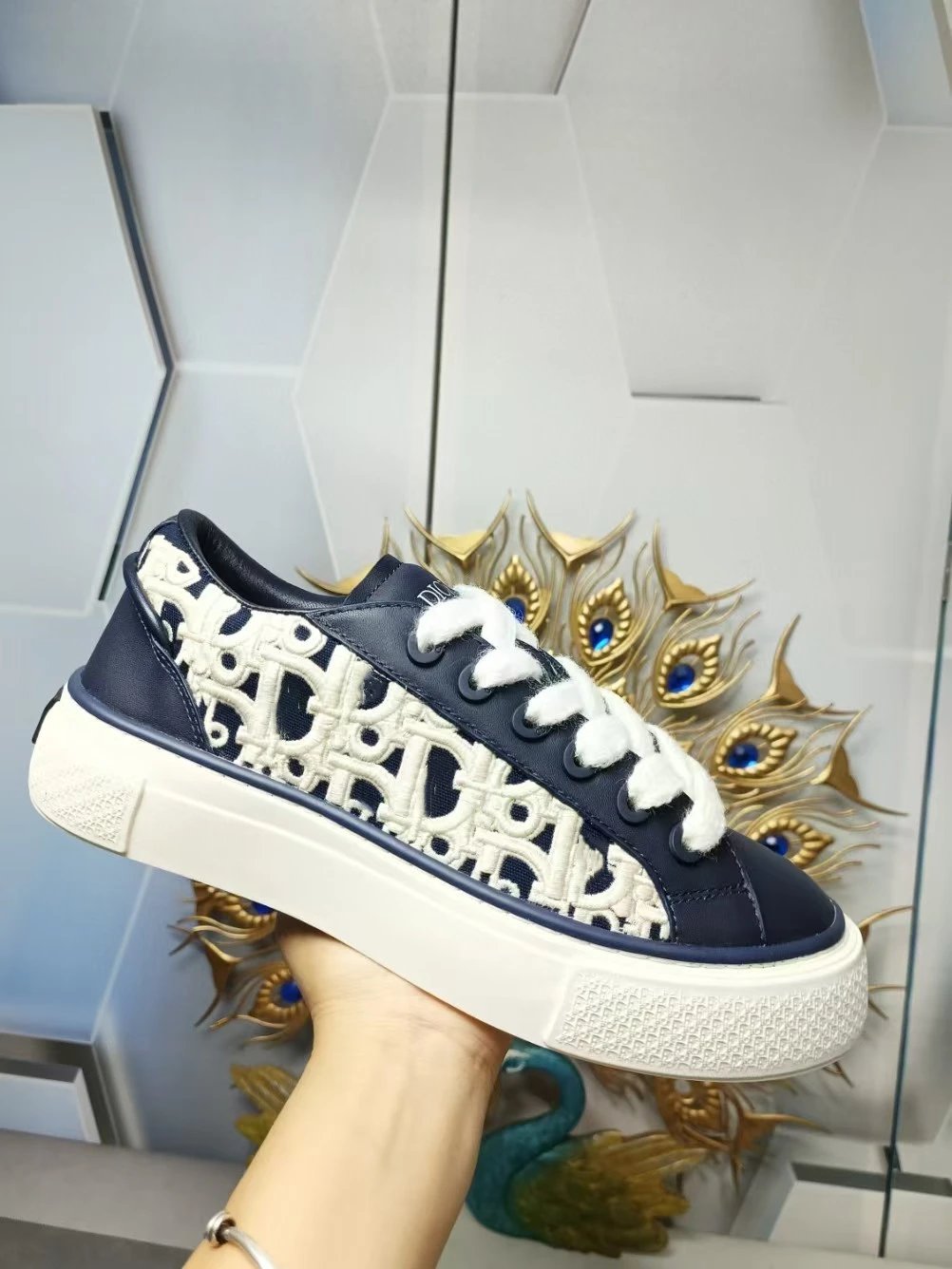 Dior Oblique Navy Sn