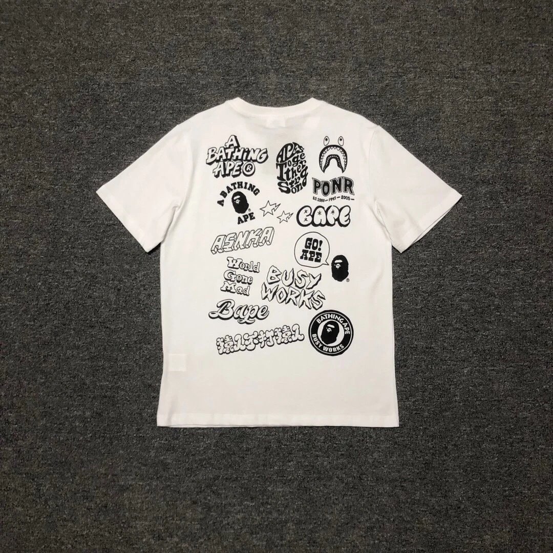 A Bathing Ape White 