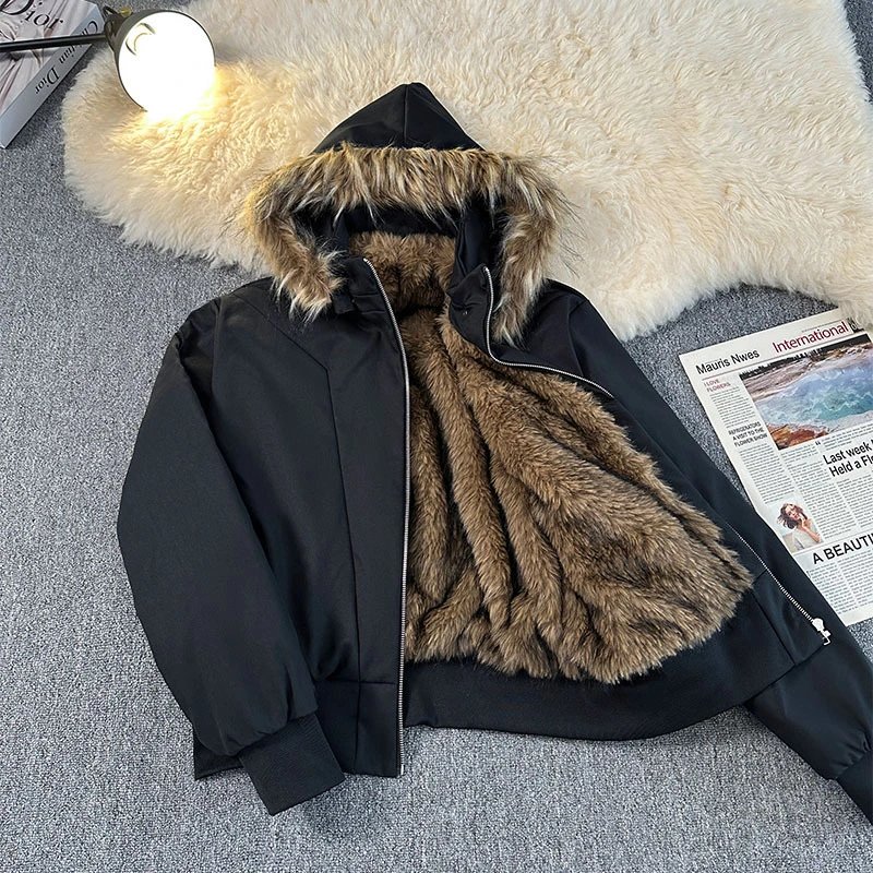 Dior Black Fur-Lined