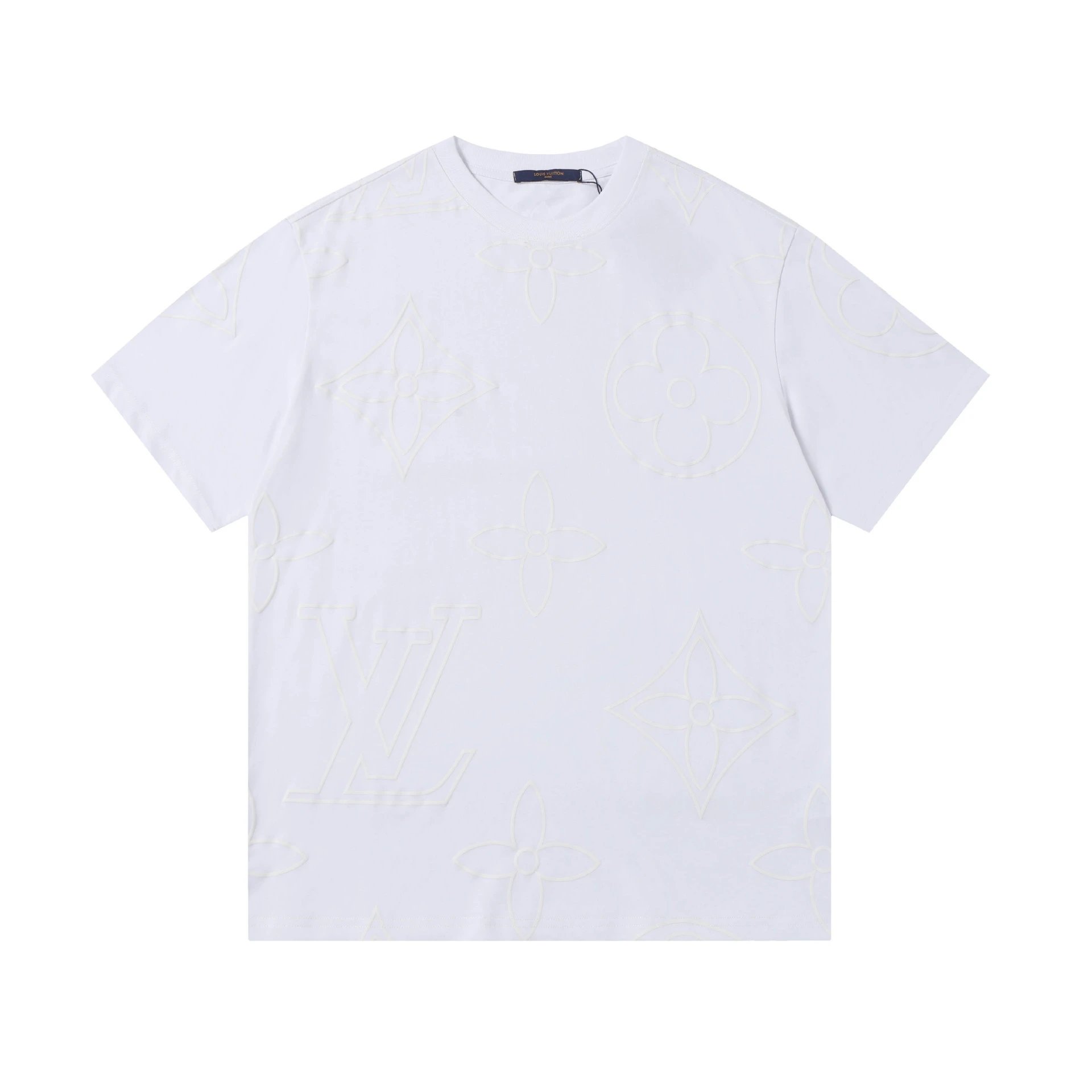 Louis Vuitton LVvers White Embroidered Graphic T-Shirt