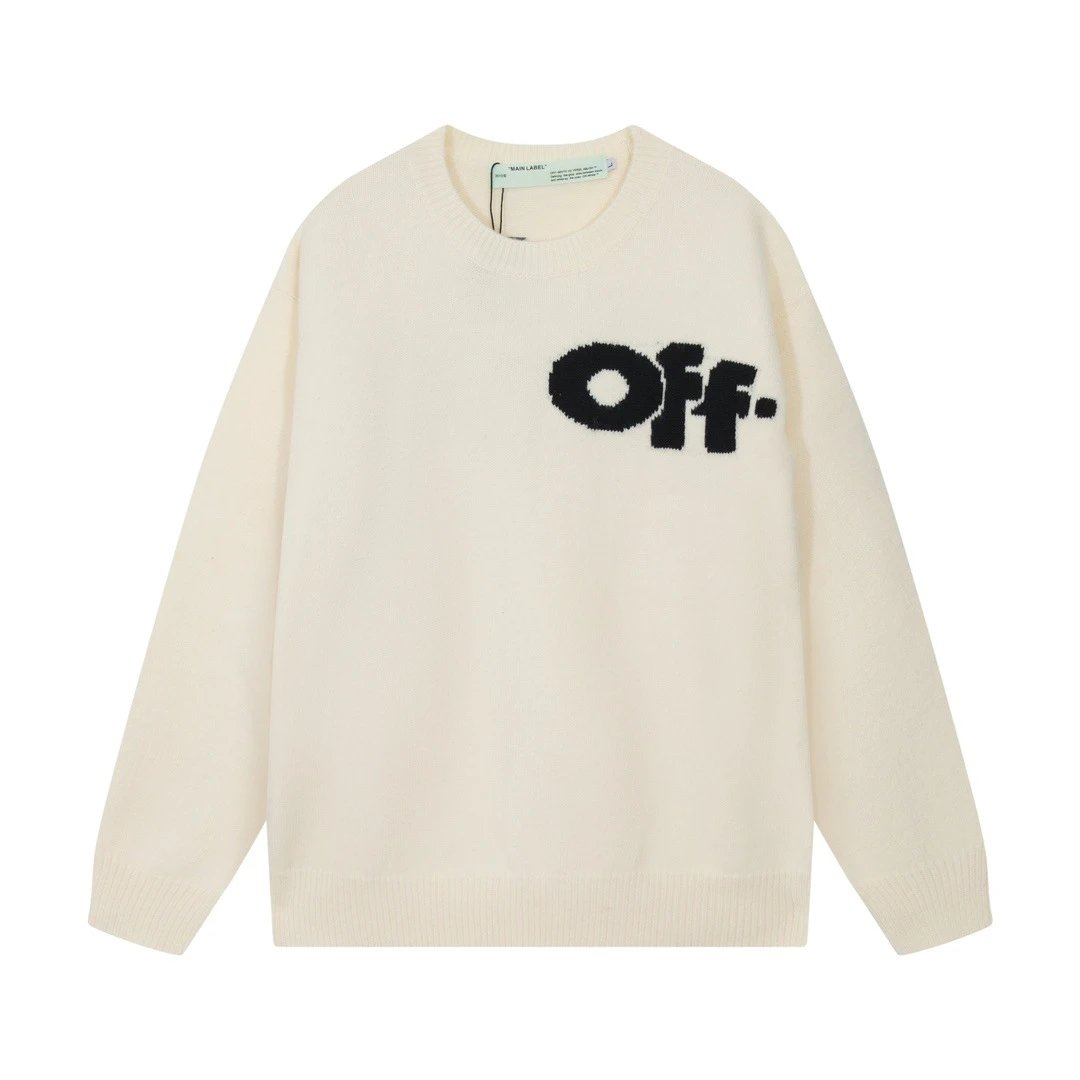 Off-White Cream Swea