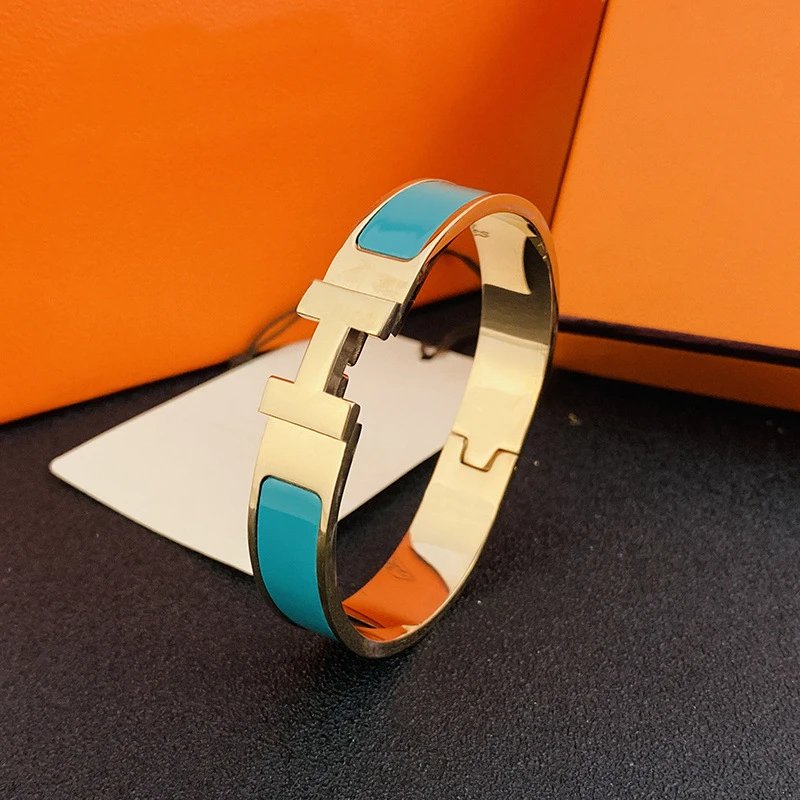 Hermès H Blue Bracel