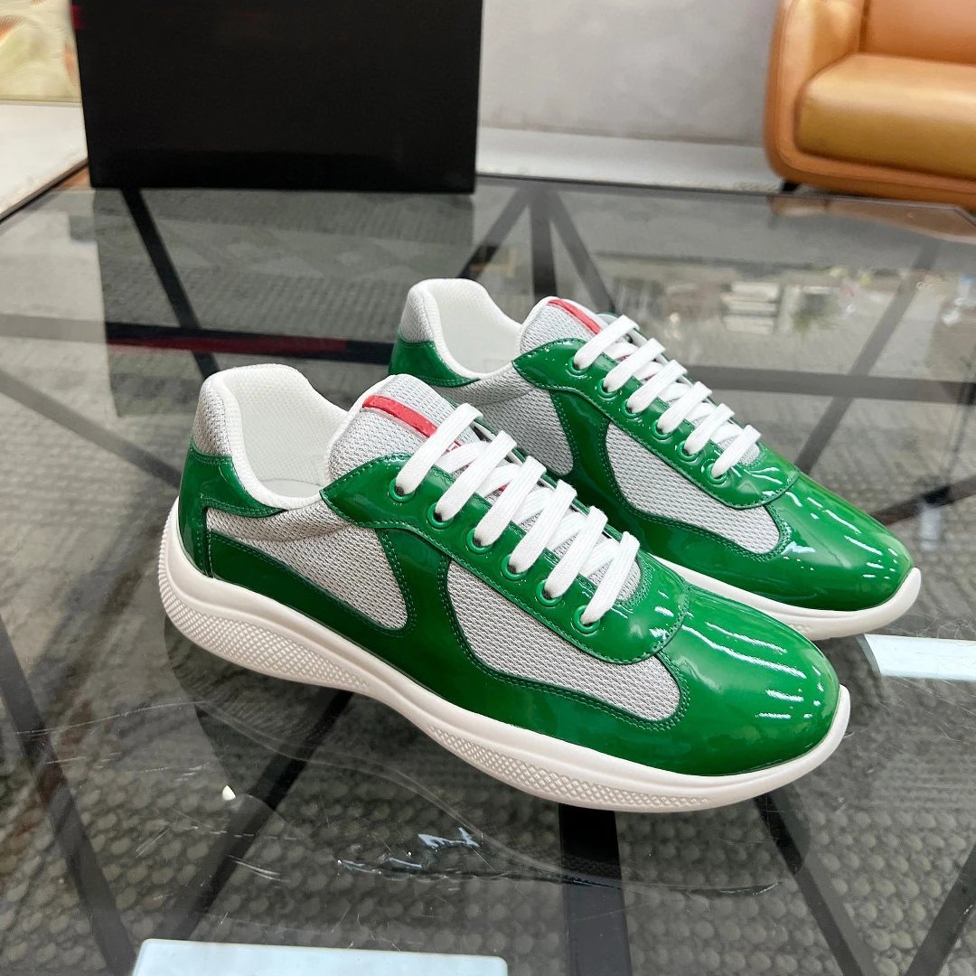 Prada Green Sneakers