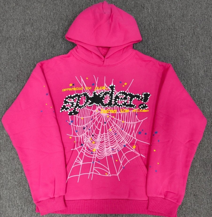 Spider Pink Hoodie