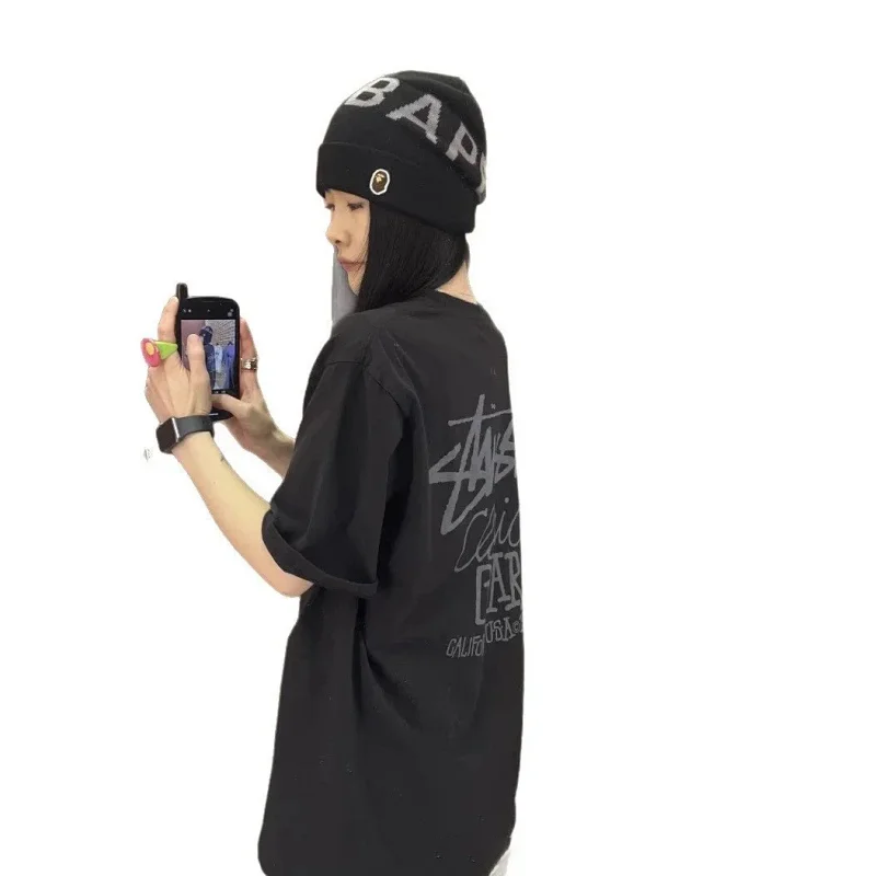 Graffiti Print Couples T-Shirt photo 3