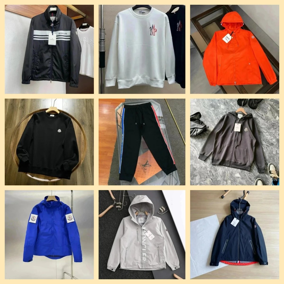 Moncler Track Jacket Black Spo