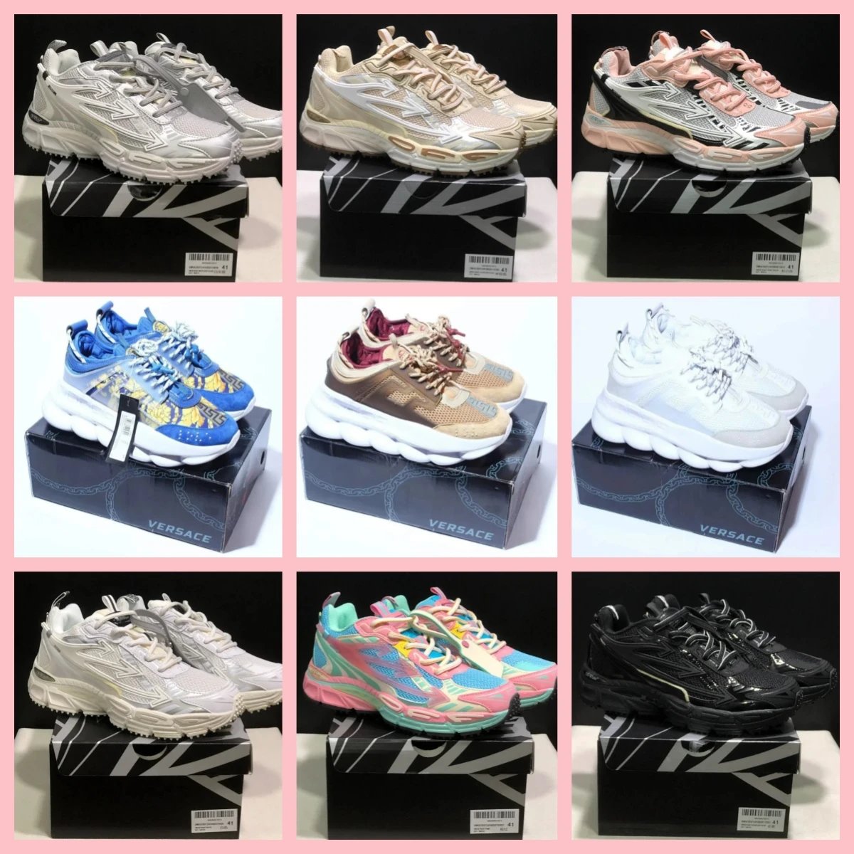 Versace Chain Sneakers [40 sty