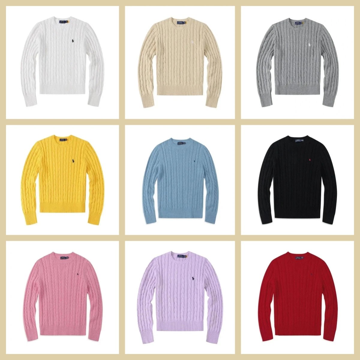 Ralph Lauren Cable Knit Sweate