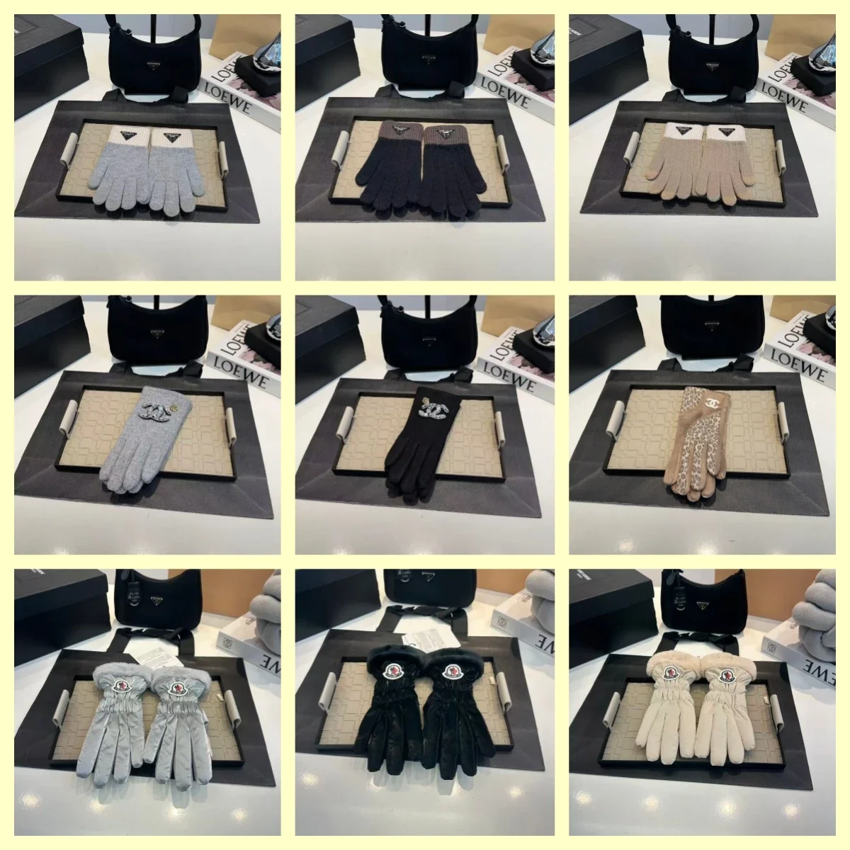 PRADA/GUCCI/DIOR/CHA