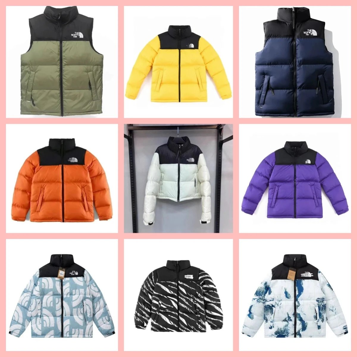 The North Face Nuptse Black Do