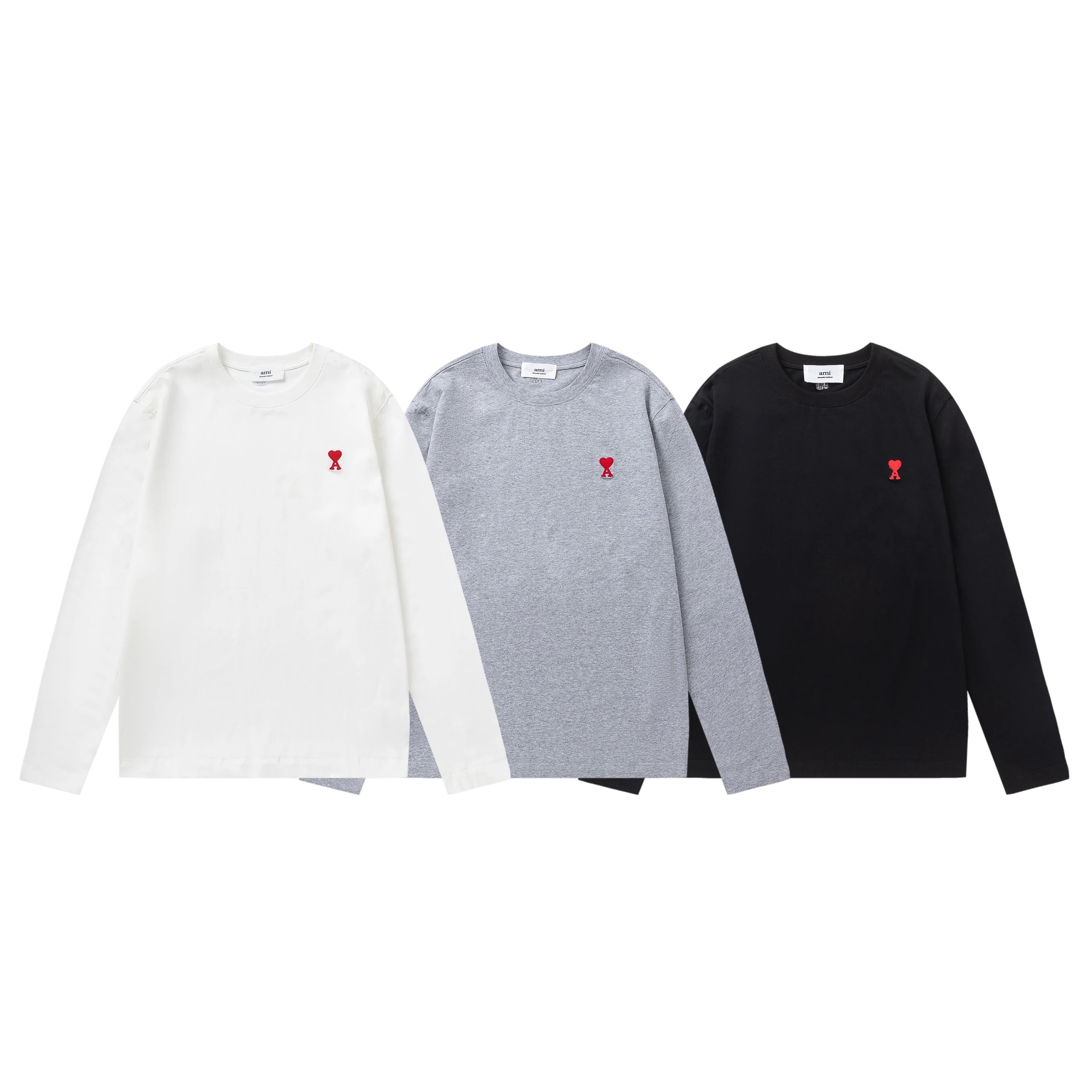 Screen Am Round-neck long-sleeved T-shirt (12 Variants) online at CNFansSheets with global shipping