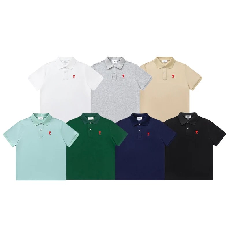 Screen Am Classic polo shirt for men, short sleeve (20 Variants) online at CNFansSheets with global shipping