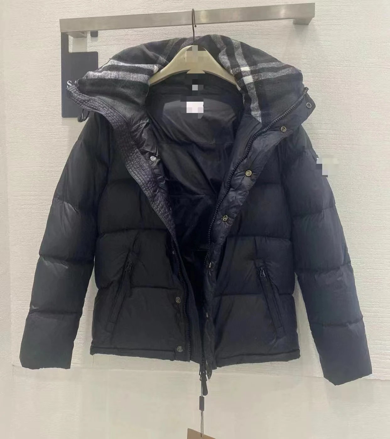 Bs detachable sleeve down jacket