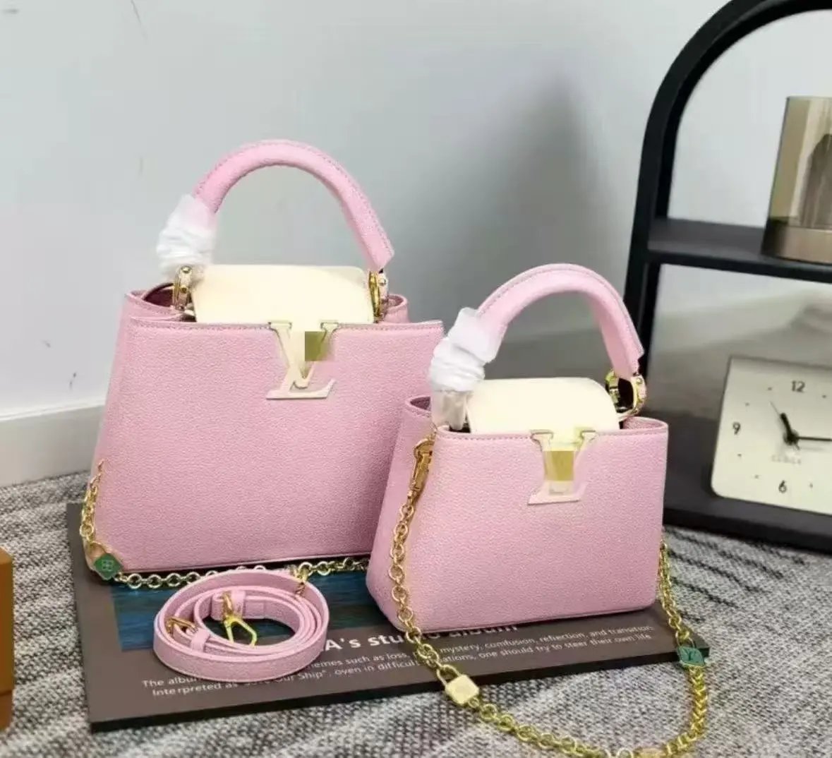 Louis Vuitton Travel Bags Monogram Barrel Bag with Shoulder Strap image 8