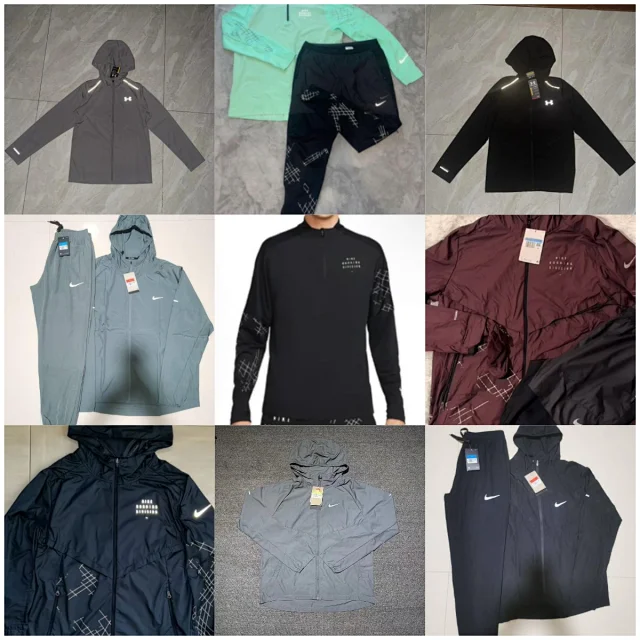 Nike Quick-dry drawstring jogger trousers product detail image 1