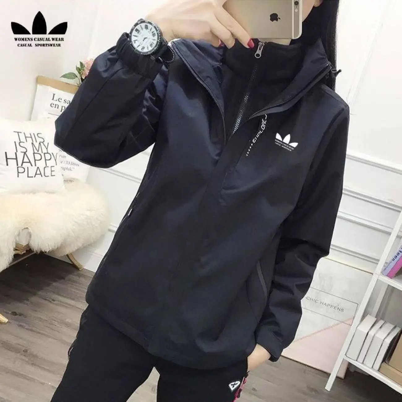 黑色（纯色/三合一冲锋衣/内胆+外套）