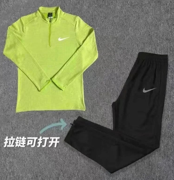 Nike Dri-FIT Run Division T-Shirt and Shorts Set Mint Green Activewear - 10