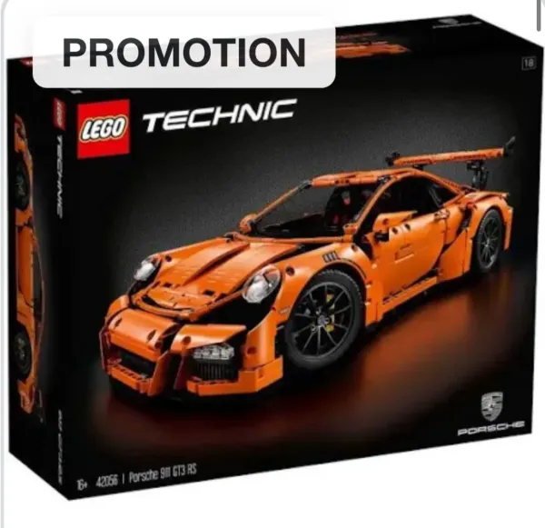 LEGO Technic Porsche 911 GT3 RS Orange Building Set Electronics - 1