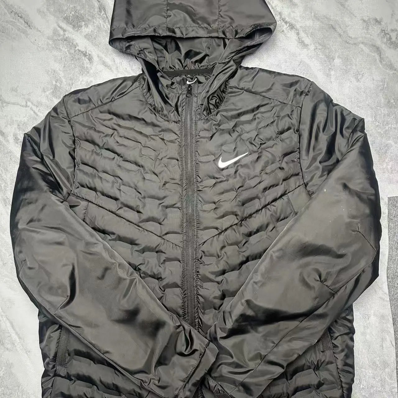 Nike Vests Quilted Zip-Front — Down Jacket 3