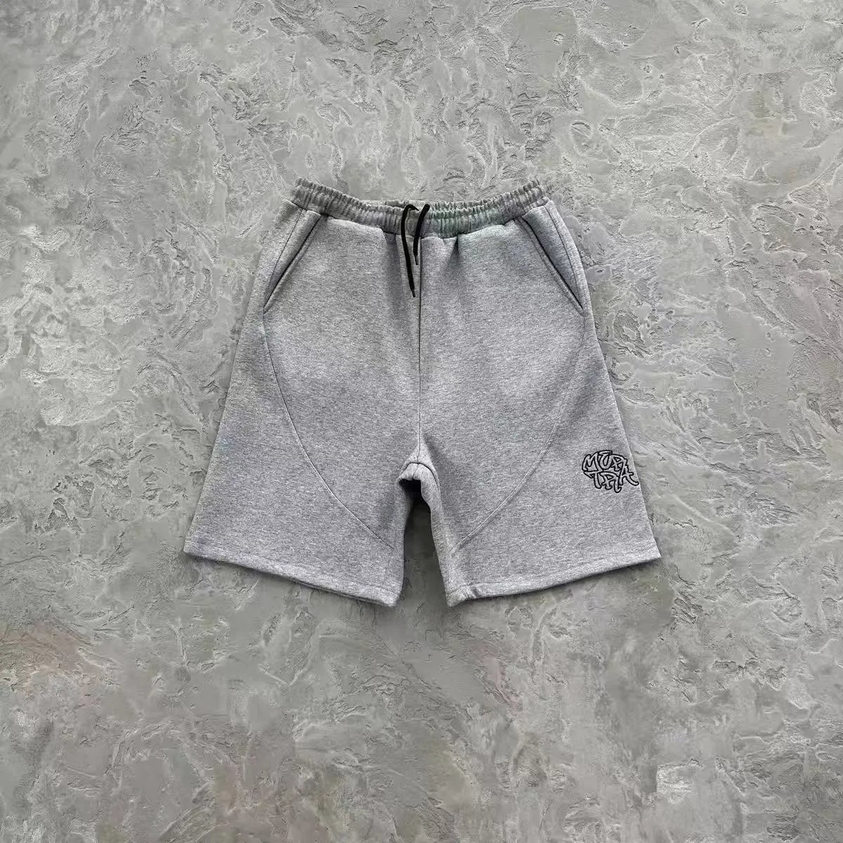 灰/短/卫裤