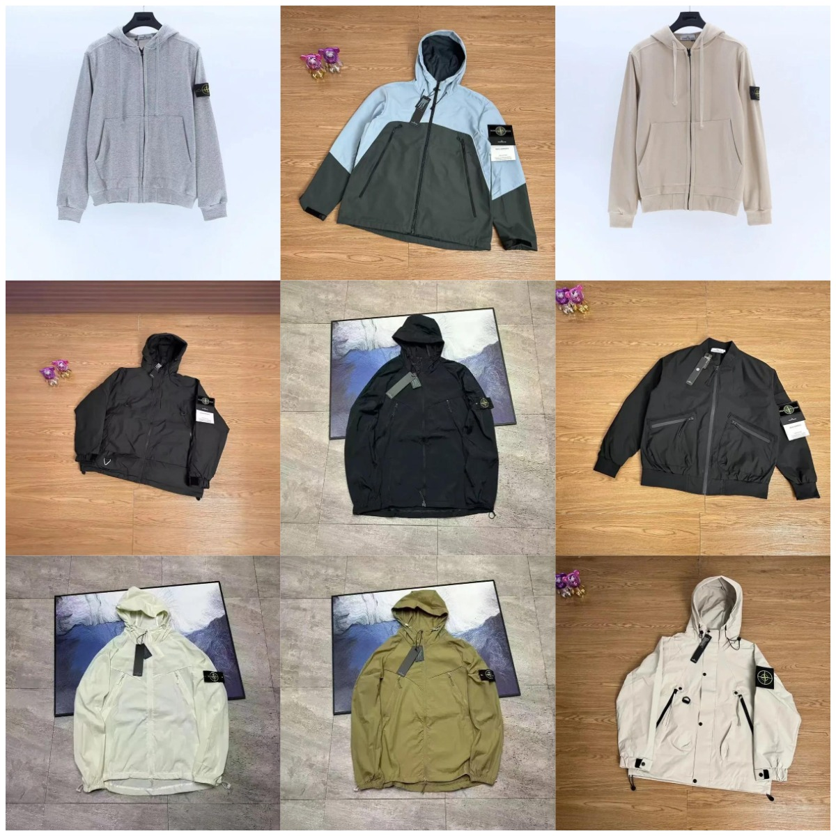 Stone Island Hooded Jackets [3