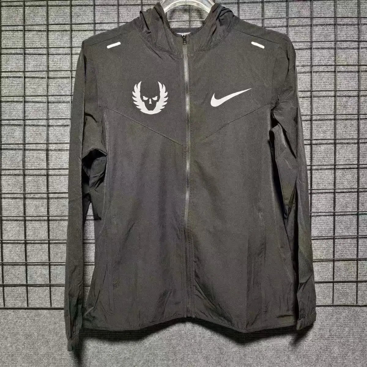 Nike Windrunner Hooded Jacket Black Outerwear - 12