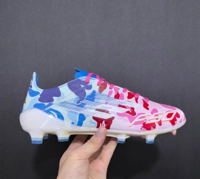 Adidas Xeno FG Multicolor Football Cleats Running Shoes - 2