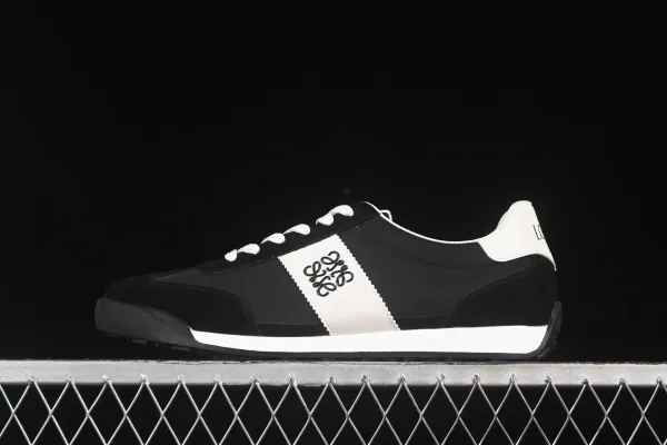 Loewe Runner Black and White Sneakers - 1