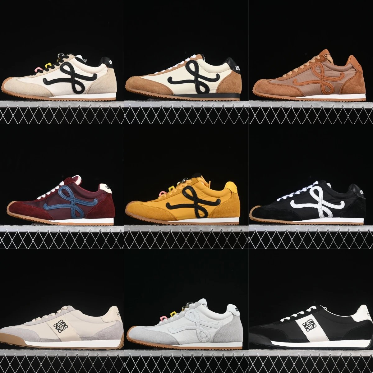 Loewe Puzzle Runner Beige Brown Sneakers - 3
